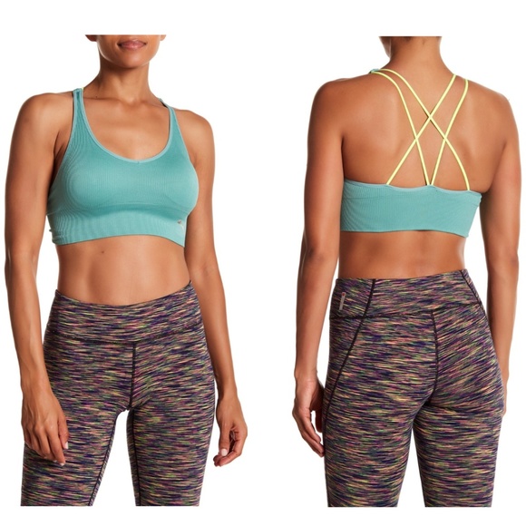 puma criss cross sports bra